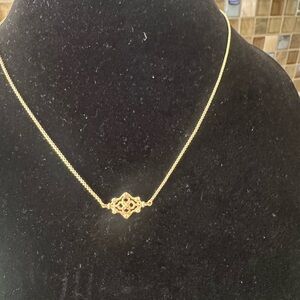 Kendra Scott Gold Pendant Necklace